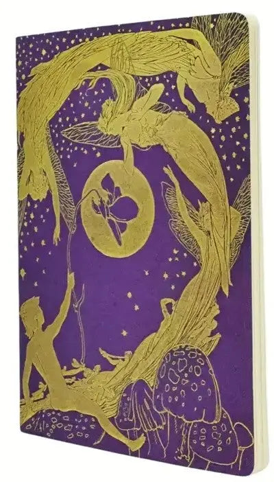 PAPERBLANKS Notizheft A5 CBD6280 Violet Fairy liniert 80 S. Idealshop