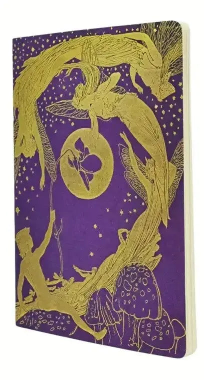 PAPERBLANKS Notizheft A5 CBD6281 Violet Fairy blanko 80 S. Idealshop