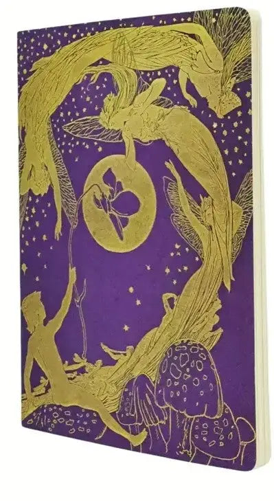 PAPERBLANKS Notizheft A5 CBD6282 Violet Fairy dot 80 S. Idealshop