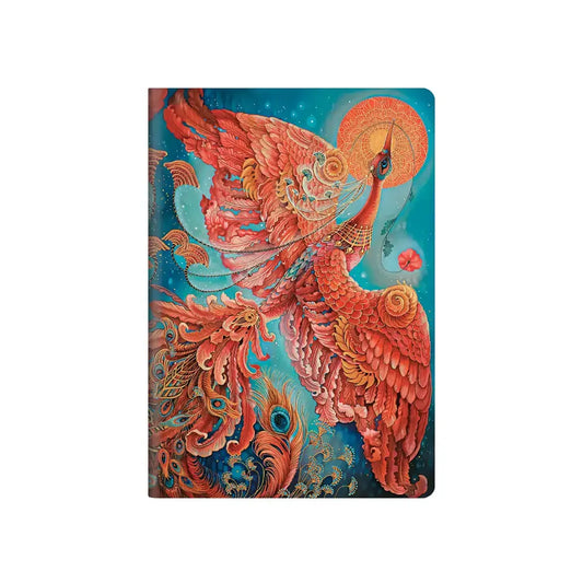 PAPERBLANKS Notizheft A6 CBD6320 Feuervogel blanko 80 S. Idealshop