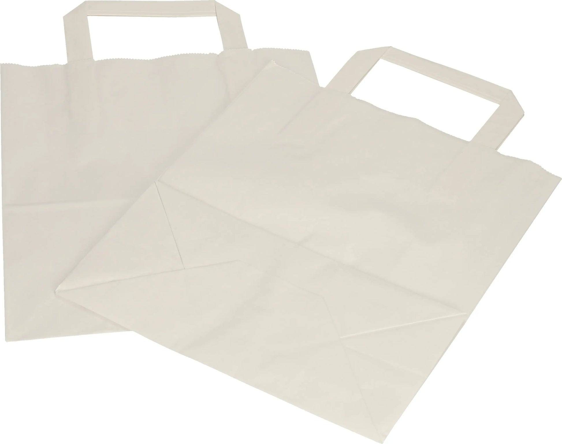 PAPSTAR Tragtasche Papier 28x22x10cm PAP86454 weiss 50 Stück Idealshop