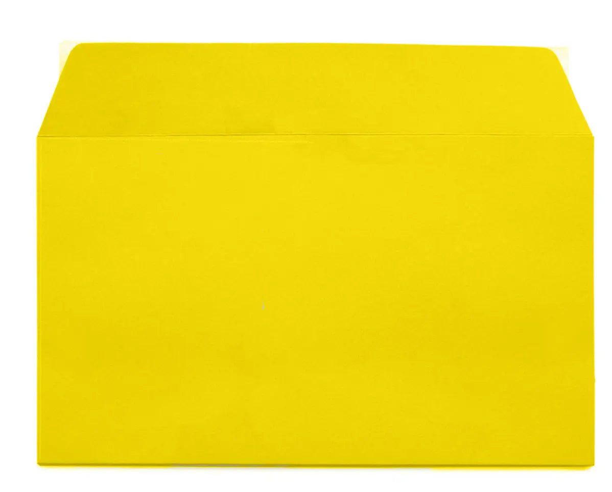 PAPYRUS Couvert Rainbow o/Fenster C5 88048531 intensivgelb, 120g 250 Stück Idealshop