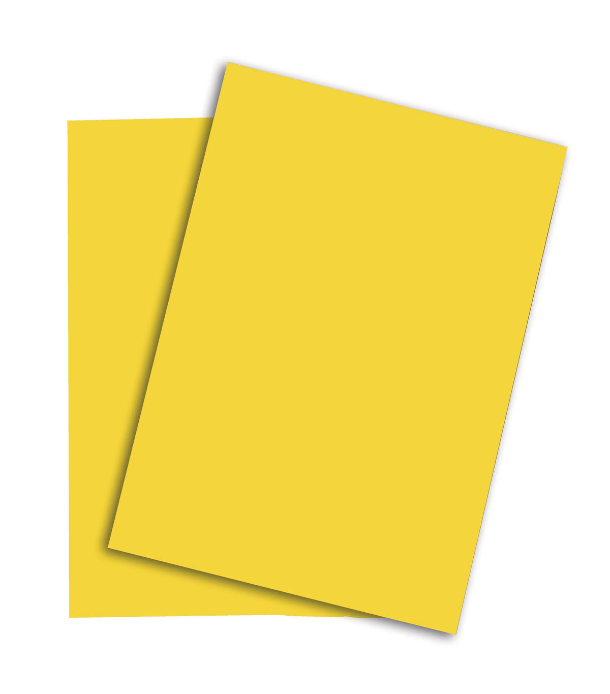 PAPYRUS Rainbow Papier FSC A4 88043100 intensivgelb, 120g 250 Blatt Idealshop