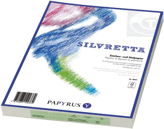 PAPYRUS Zeichenpapier A4 88248946 160g, weiss 100 Blatt Idealshop