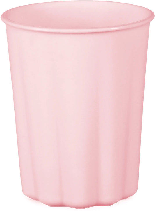 PARTYDECO Becher Rüsche 220ml KPL1-081 rosa 4 Stück Idealshop