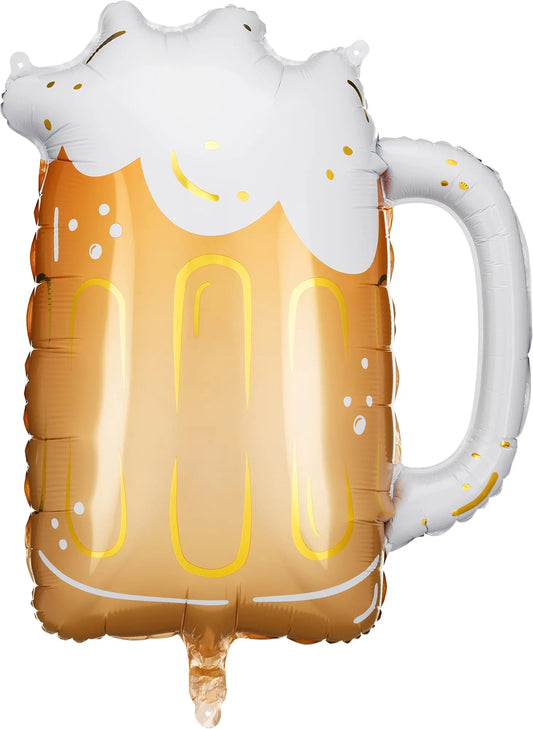 PARTYDECO Folienballon 54cm FB232 Bier Idealshop