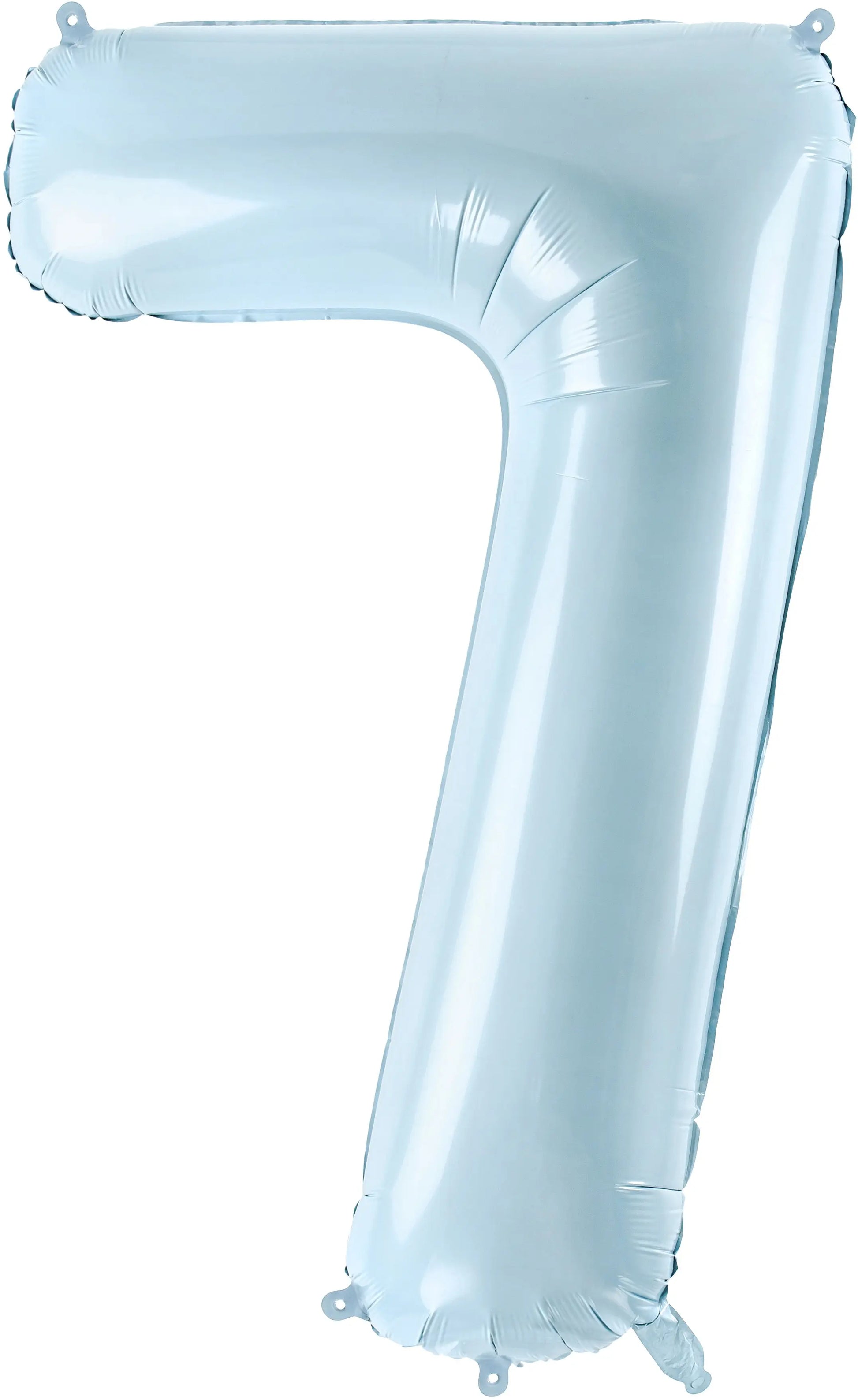 PARTYDECO Folienballon Ziffer 7 72cm FB230P7001J hellblau Idealshop