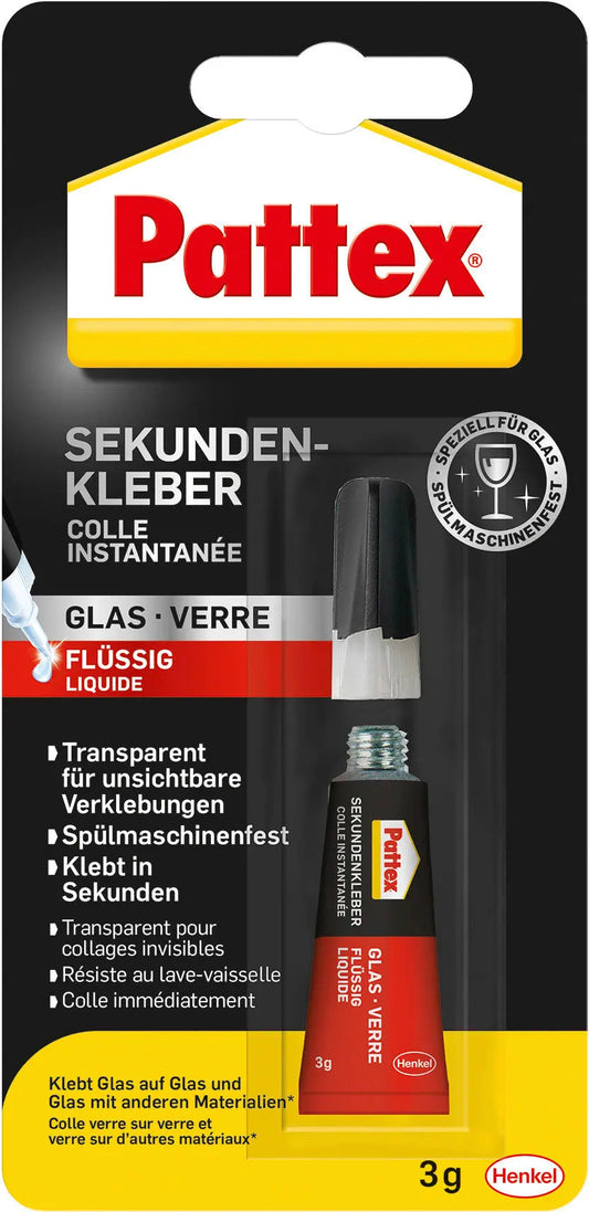 PATTEX Glas Sekundenkleber PSV1C 3g Idealshop