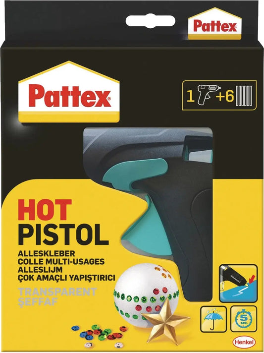 PATTEX Heissklebepistole PMHHP mit 6 Sticks Idealshop