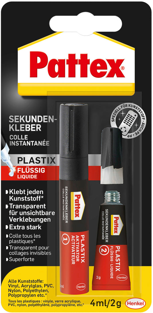 PATTEX    Plastix Sekundenkleber