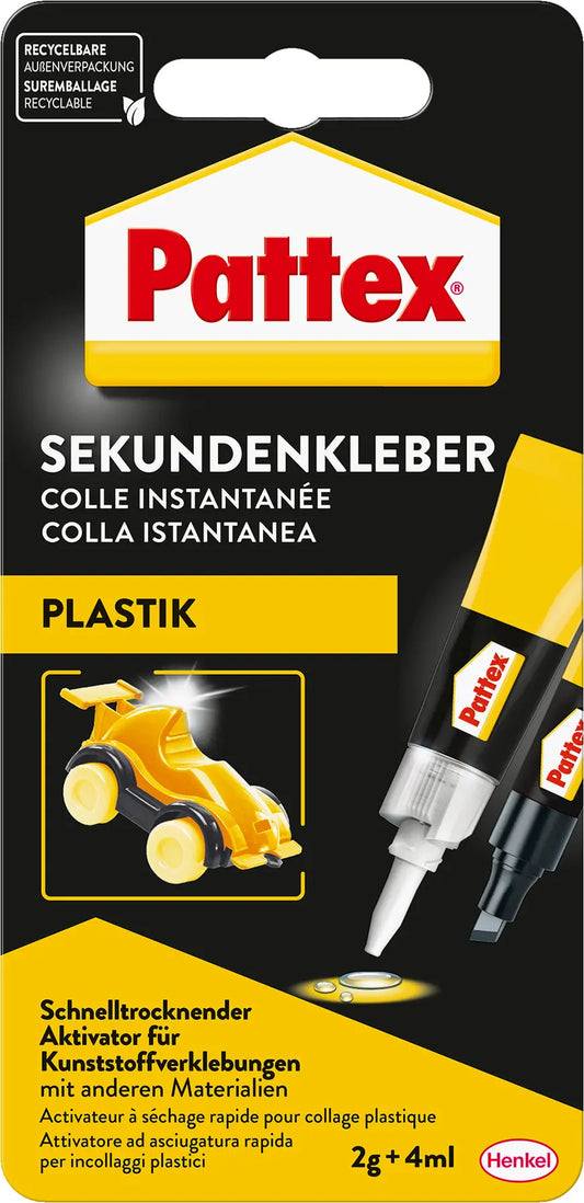 PATTEX Plastix Sekundenkleber PSA1C 2g Idealshop