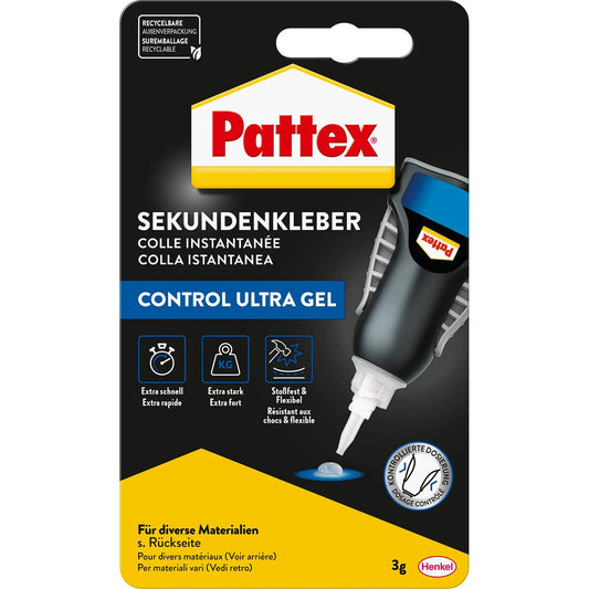 PATTEX Sekundenkleber PSG5C Control Ultra gel Matic 3g Idealshop