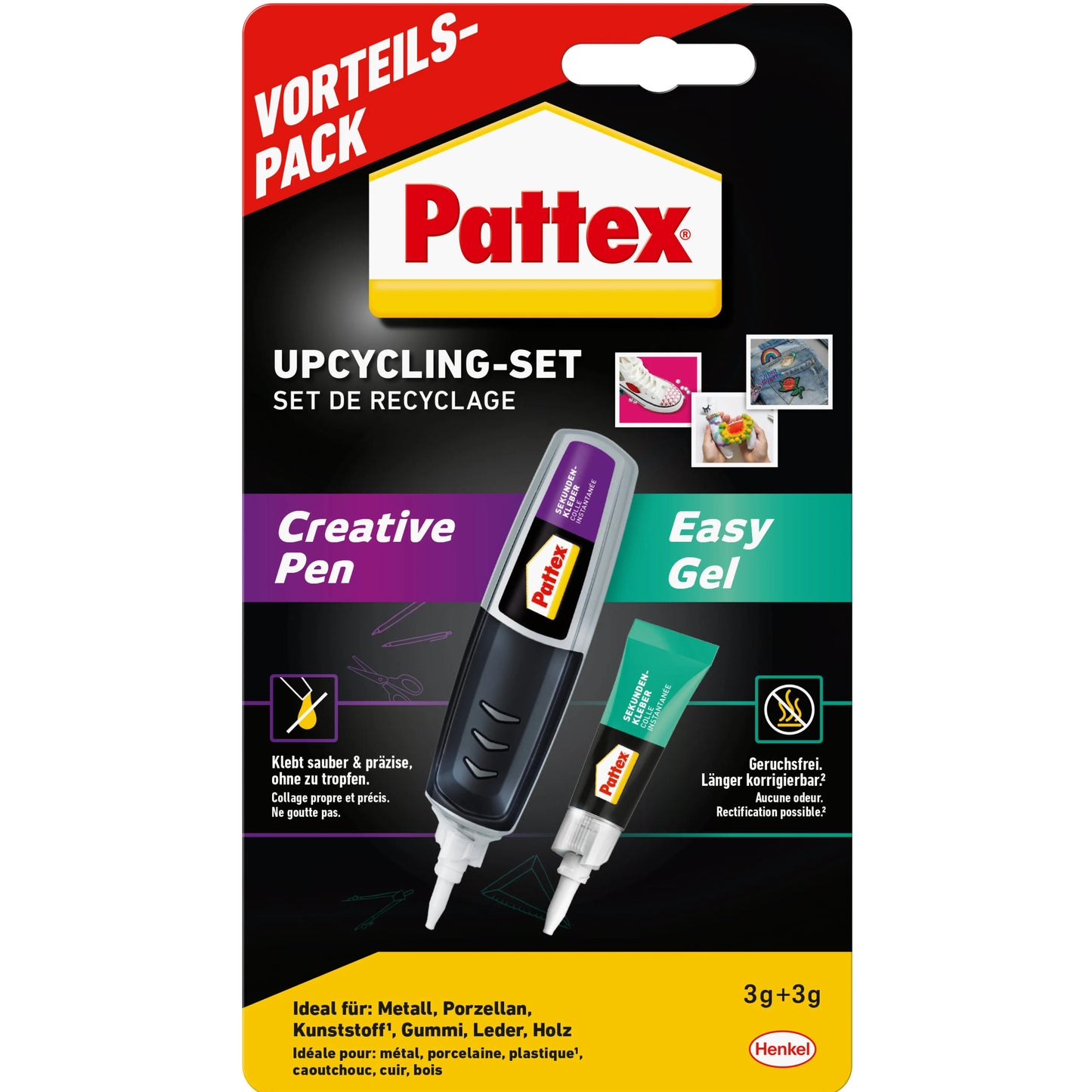 PATTEX Sekundenkleber PSUS1 Upcycling-Set Idealshop