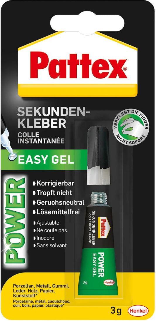 PATTEX Sekundenkleber Power Easy Gel PSPS2 3g Idealshop