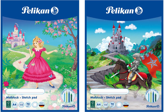 PELIKAN Malblock A4 137679 70g 100 Blatt Idealshop
