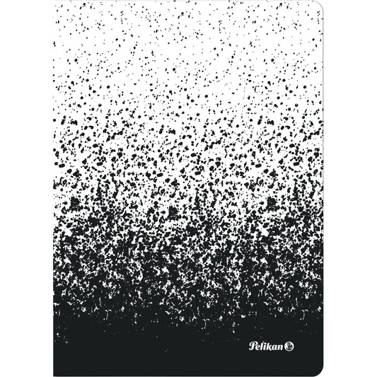 PELIKAN Notizbuch A5 300002306 kariert schwarz/weiss Idealshop