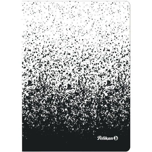 PELIKAN Notizbuch A6 300002335 kariert schwarz/weiss Idealshop