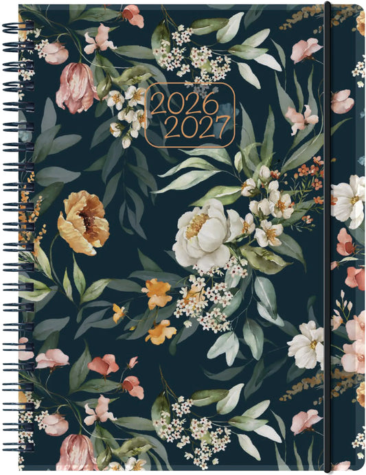 PELIKAN Schüleragenda Flowers 26/27 400210739 1W/2S 15.5x19.9cm Idealshop