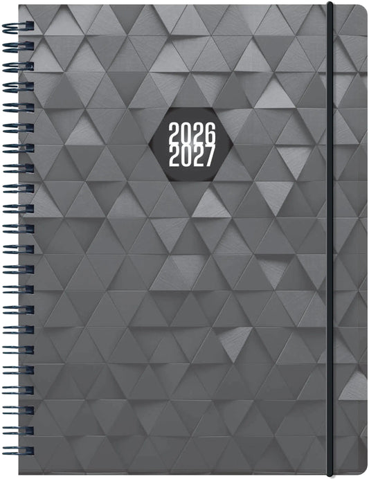 PELIKAN Schüleragenda Geometric 26/27 400210734 1W/2S 15.5x19.9cm Idealshop