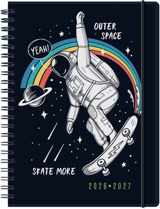 PELIKAN Schüleragenda Space 26/27 400210735 1W/2S 15.5x19.9cm Idealshop