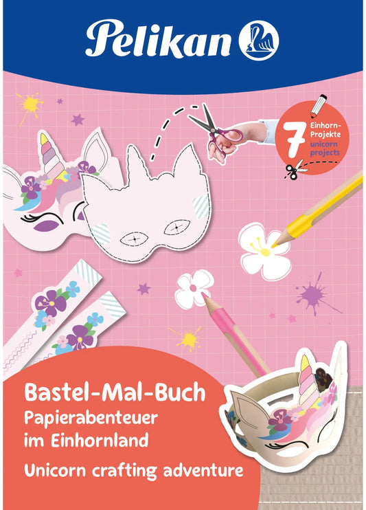 PELIKAN Verbastelbuch Einhornland 101554 A4 140g/m2 Idealshop
