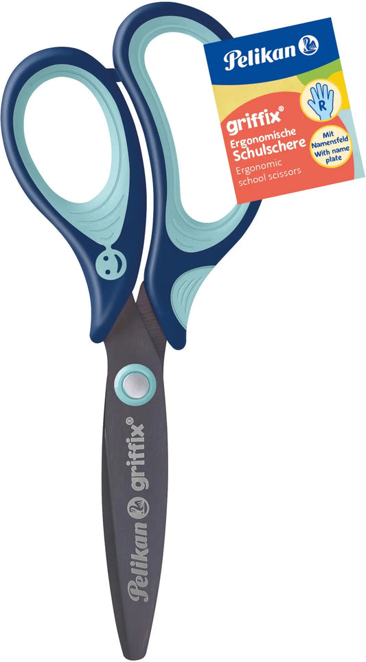 PELIKAN griffix Schere Blau 803649 Rechtshänder Idealshop