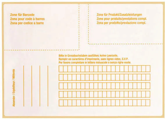 PERMAFIX  Paketadressen        148x105mm Idealshop