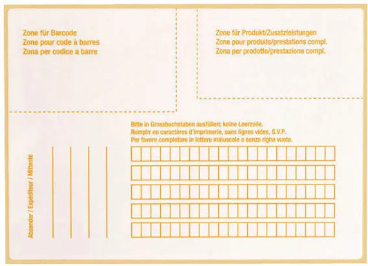 PERMAFIX  Paketadressen        148x105mm Idealshop