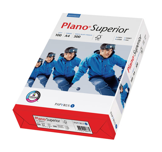 PLANO SUPERIOR Kopierpapier FSC A4 88085901 weiss, 100g SB 500 Blatt Idealshop