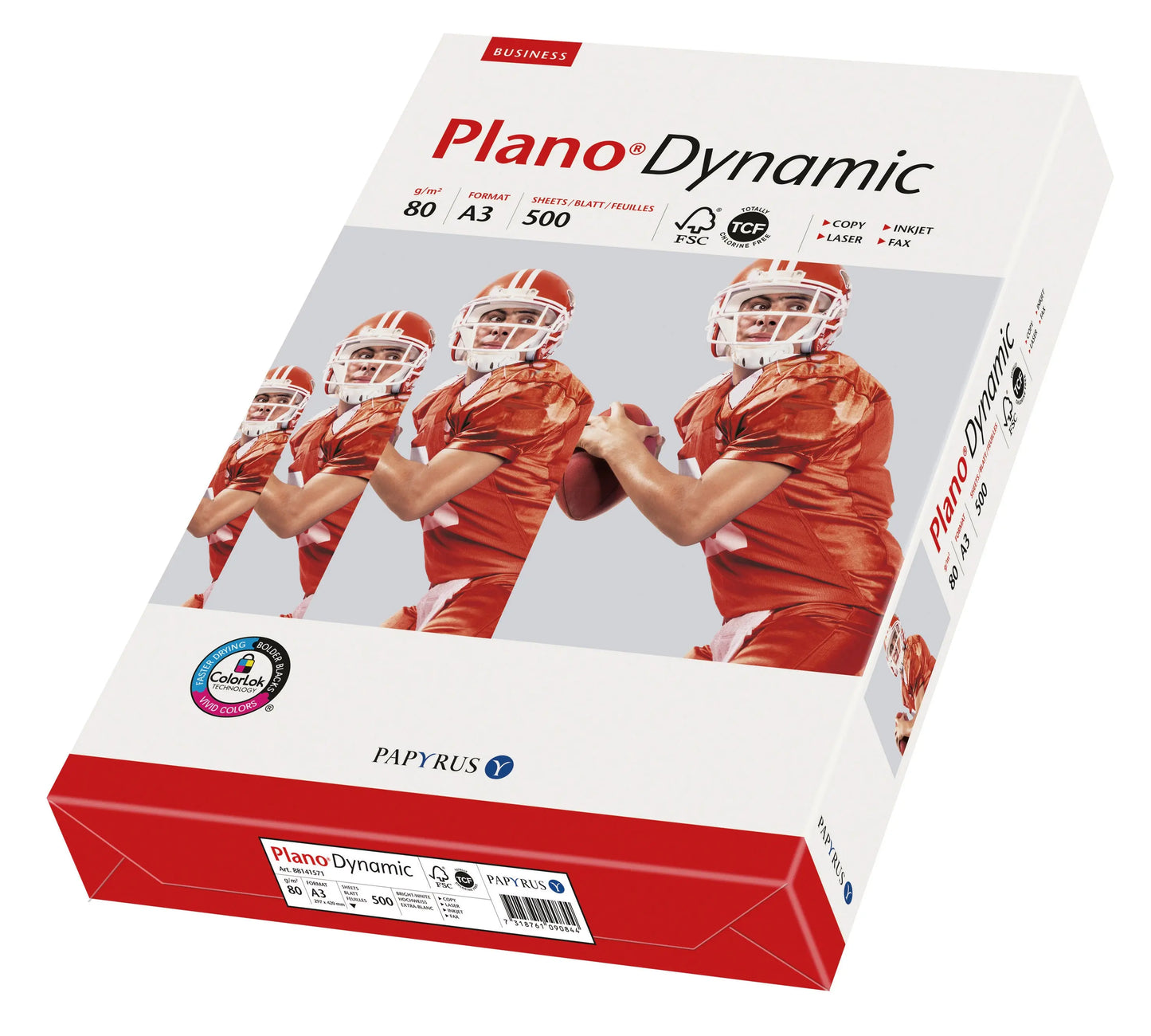 PLANO DYNAMIC Kopierpapier FSC A3 88032036 weiss, 80g BB 500 Blatt Idealshop