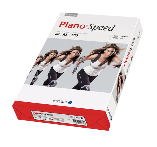 PLANO SPEED Kopierpapier A3 88113574 weiss, 80g BB 500 Blatt Idealshop