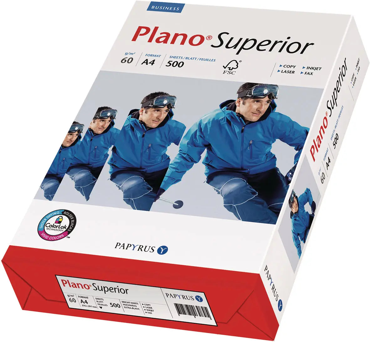 PLANO SUPERIOR Kopierpapier A4 88026776 weiss, 60g SB FSC 500 Blatt Idealshop