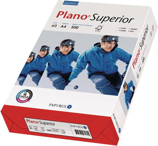 PLANO SUPERIOR Kopierpapier A4 88026776 weiss, 60g SB FSC 500 Blatt Idealshop