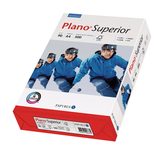 PLANO SUPERIOR Kopierpapier A4 88026780 90g, weiss 500 Blatt Idealshop