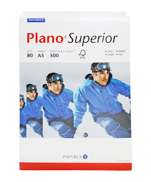 PLANO SUPERIOR Kopierpapier A5 88026798 80g, weiss 500 Blatt Idealshop
