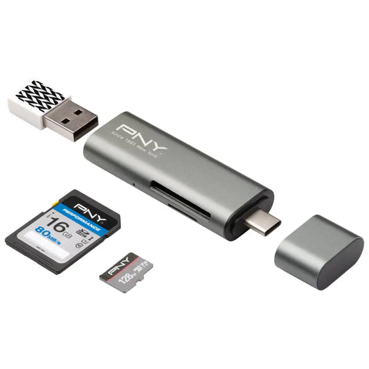 PNY Card Reader/Adapter RTCUA3N USB Typ C/A Idealshop