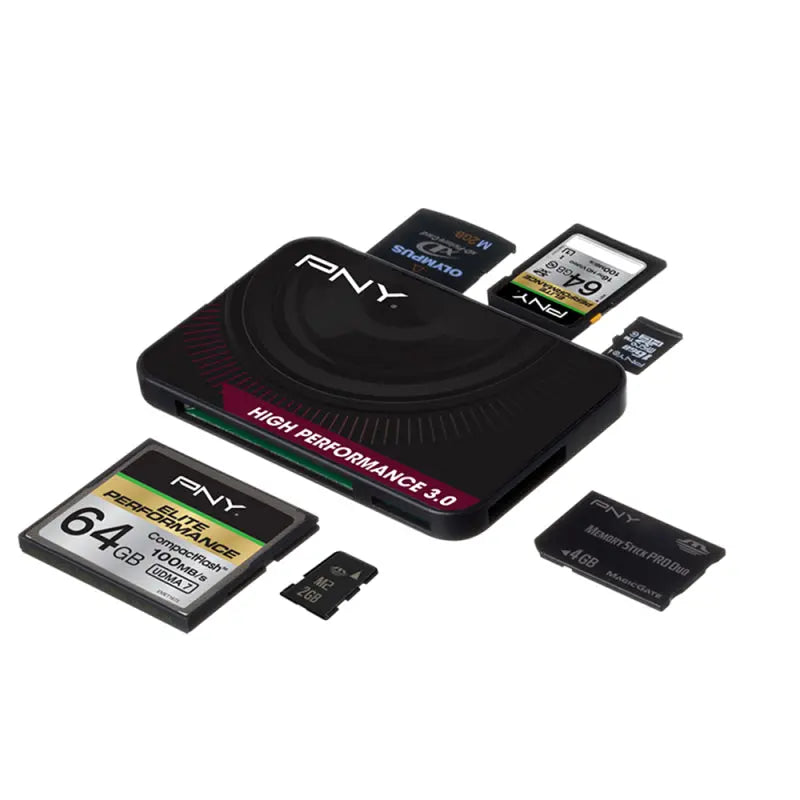 PNY Flash Card Reader High Perf. FLASHREAD-HI HIGPER-BX USB 3.0 Idealshop