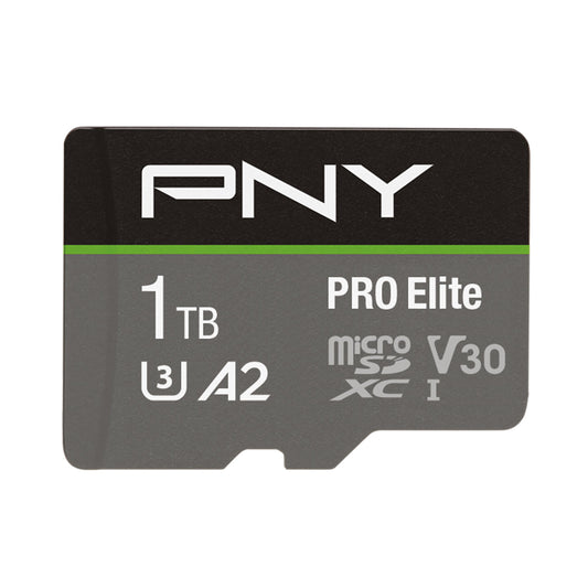PNY micro-SDXC Pro Elite 1TB PSDU1TBV3 UHS-I U3 A2 & adapter Idealshop