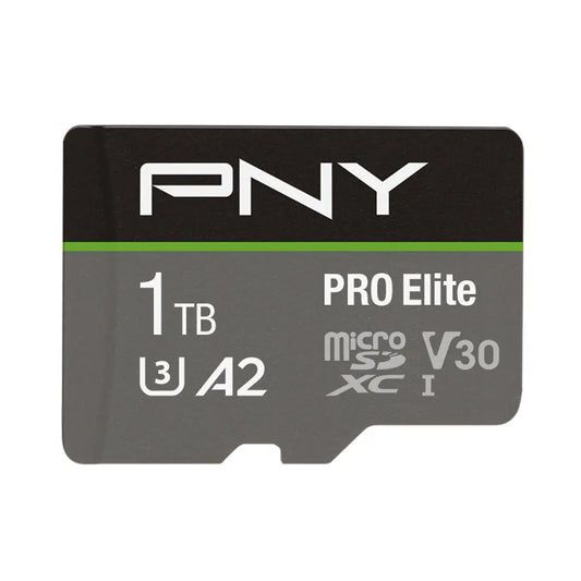 PNY micro-SDXC Pro Elite 1TB PSDU1TBV3 UHS-I U3 A2 & adapter Idealshop