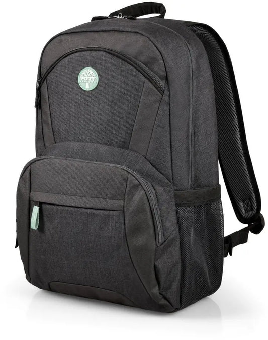 PORT Houston II ECO Backpack 110276 17,3 Notebooks, Black Idealshop