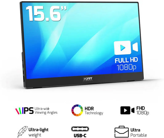 PORT NOMAD Port.Monitor 15,6 Zoll 902101 FullHD,nonTouch, 60Hz Idealshop
