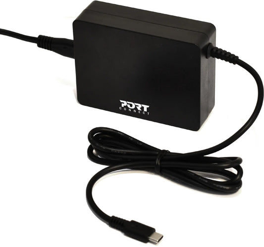 PORT PowerSupply 90W-Type C-EU 900098 black Idealshop