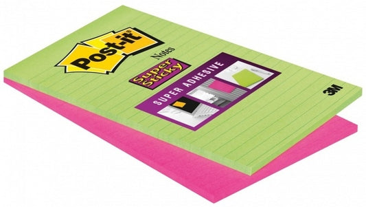 POST-IT   Block Super Sticky   125x200mm