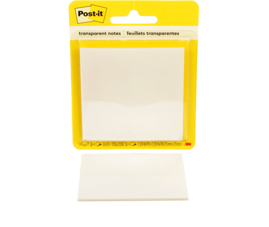 POST-IT   Haftnotizen Transpar.  73x73mm