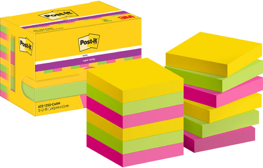 POST-IT   Super Sticky Notes 47.6x47.6mm