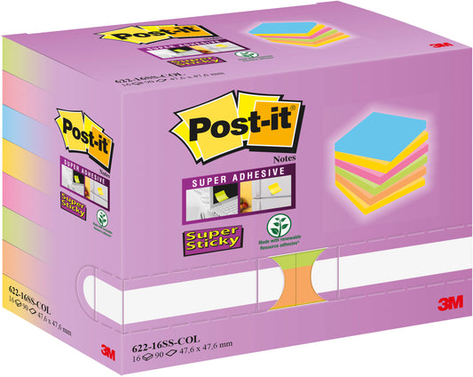 POST-IT   Super Sticky Tower 47.6x47.6mm