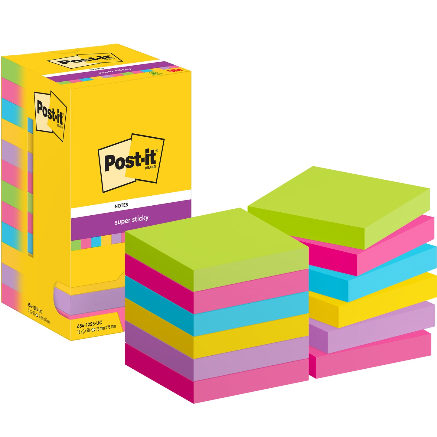 POST-IT   Super Sticky Notes     76x76mm