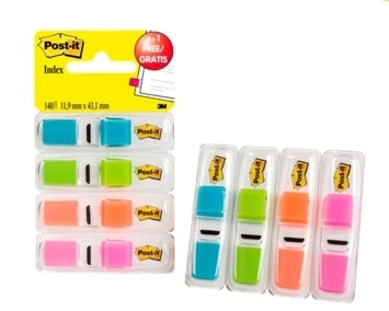 POST-IT   Index Tabs Clear   43.2x11.9mm