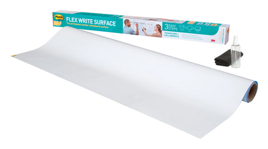 POST-IT Flex Write Surface Folie FWS4X3 weiss 90x120cm Idealshop