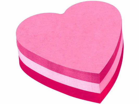 POST-IT Haftnotiz-Würfel Herz 2007H 3-farbig, 225 Blatt Idealshop